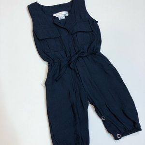 Navy Baby girl jumpsuit